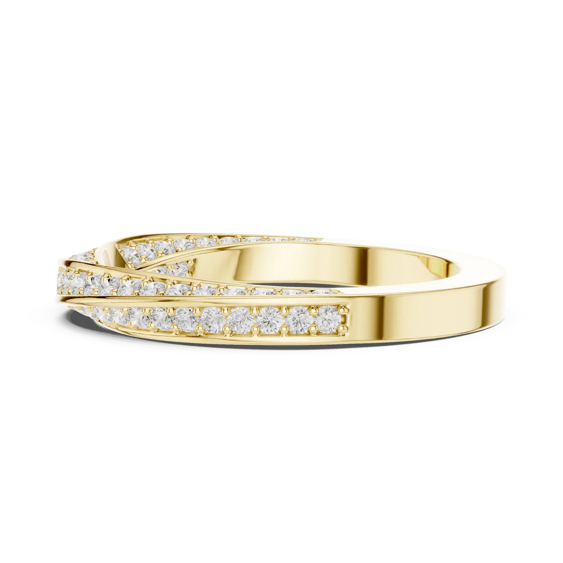 2 carat round brilliance diamond E VS engagement ring handcrafted in 14k gold