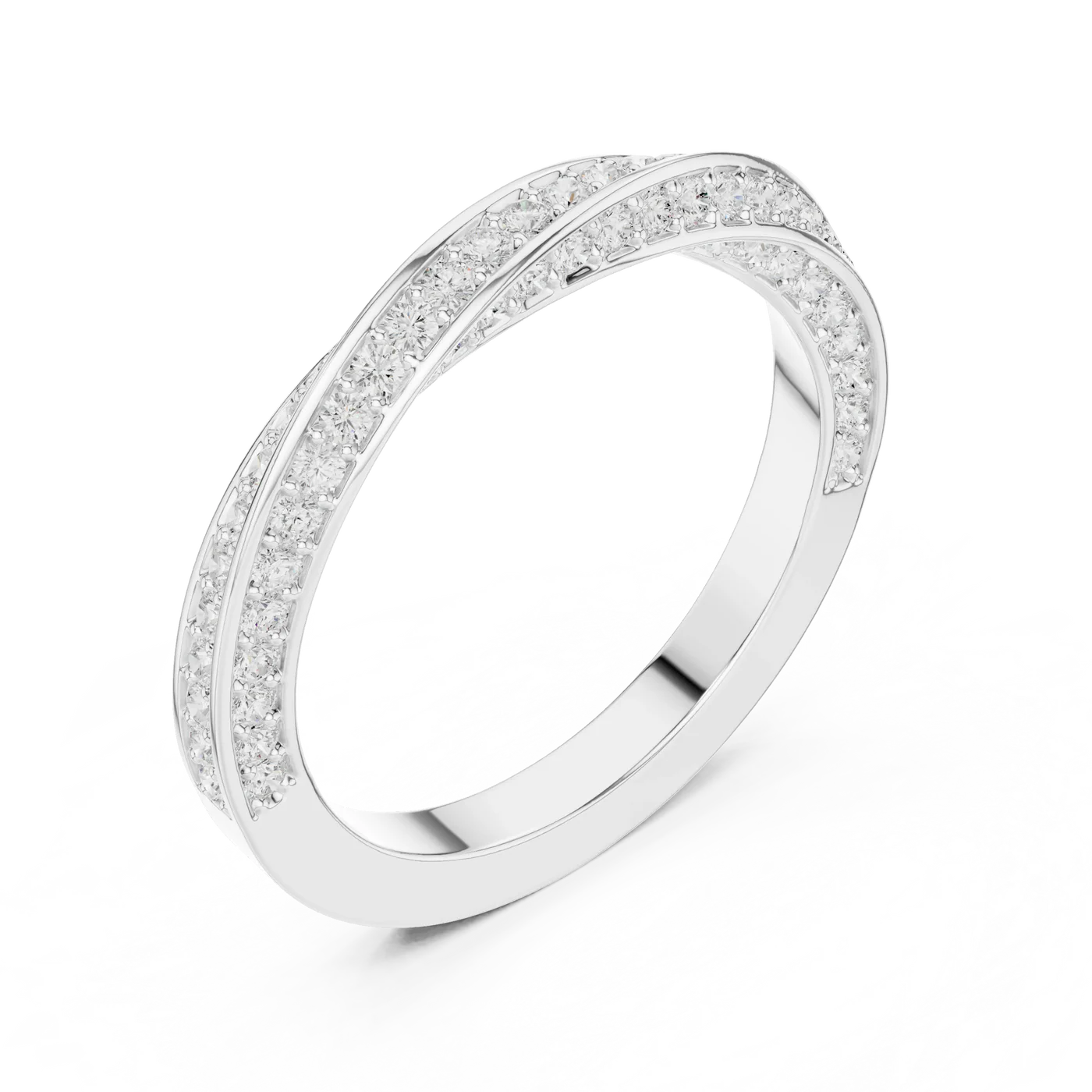 2 carat round brilliance diamond E VS engagement ring handcrafted in 14k gold