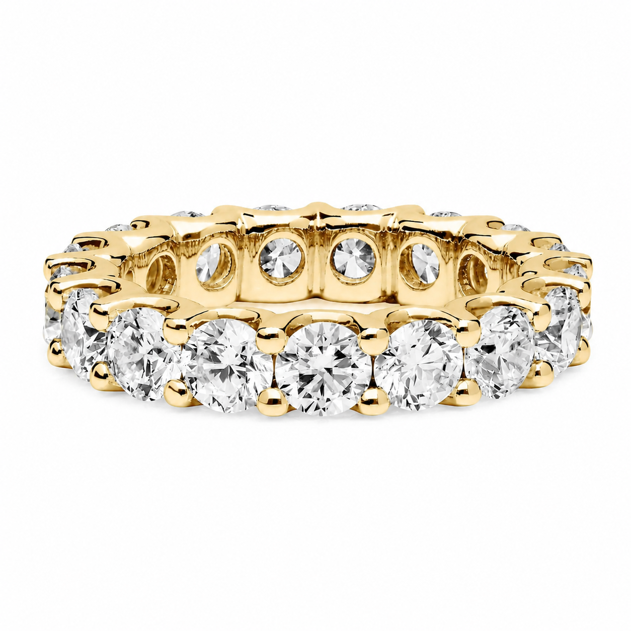 2 carat round brilliance ring E VS1 . Eye Clean stone excellent cut , handcrafted in 14k gold