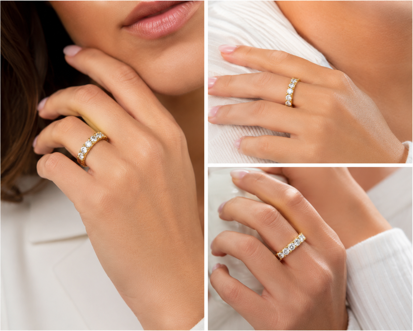 2 carat round brilliance ring E VS1 . Eye Clean stone excellent cut , handcrafted in 14k gold